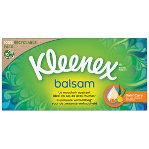 Kleenex Balsam Tissue Box, 64 stuks