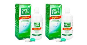 OPTI-FREE Express 2 x 355 ml met lenzendoosjes