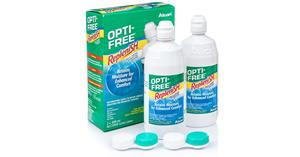 OPTI-FREE RepleniSH 2 x 300 ml met lenzendoosjes