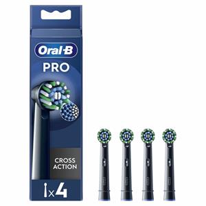 Oral-B Opzetborstels Pro Cross Action Zwart 4 stuks