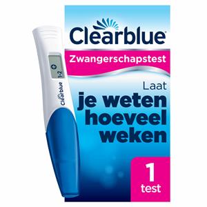 Clearblue 6x  Zwangerschapstest met Wekenindicator