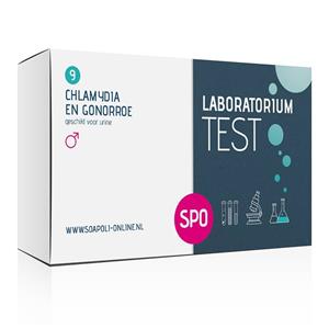 SOApoli Chlamydia En Gonorroe Test - Professionele Laboratorium Test Test voor urine (mannen)