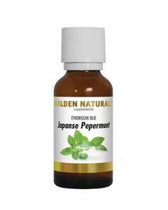 Golden Naturals Japanse pepermunt olie 30ml