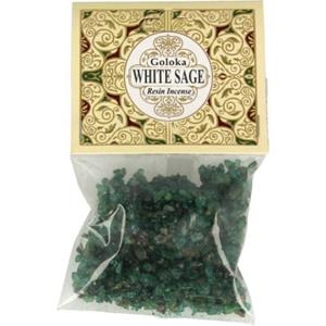 Goloka Resin incense white sage 30 Gram