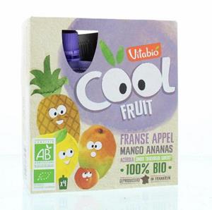 Vitabio Appel mango ananas 90 gram bio 4x90g