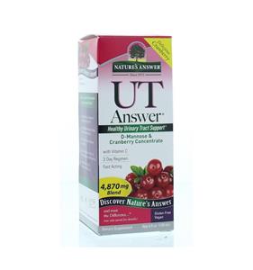 Natures Answer D-Mannose & cranberry/ut answer 3 dgn kuur