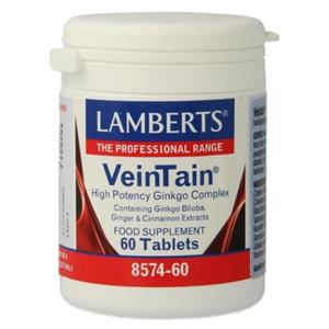 Lamberts Veintain (met ginkgo, kaneel) 60 Tabletten