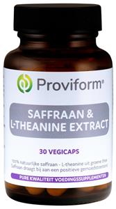 Proviform Saffraan & L-Theanine Extract Capsules