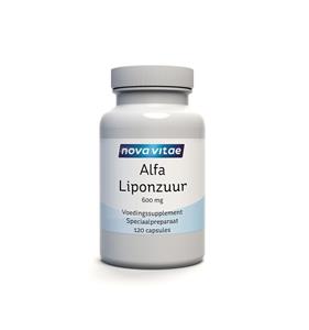 Nova Vitae Alfa liponzuur 600 mg