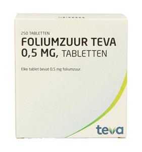 Teva Foliumzuur 0.5