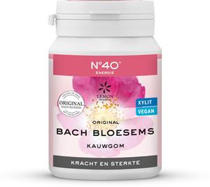 Lemonpharma bach Bach bloesem kauwgom no 40 kracht & sterkte 60 gram