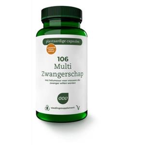 AOV 106 Multi zwangerschap 60 Vegetarische Capsule