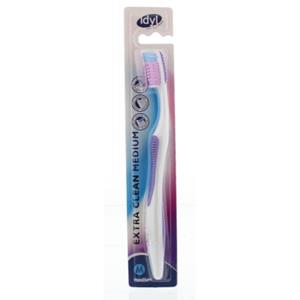Tandenborstel extra clean medium 1 Stuks