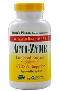 Nature's Plus Acti-Zyme (180 Vegetarian Capsules) - 