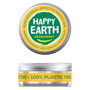 Happy Earth Deodorant balm jasmine ho wood