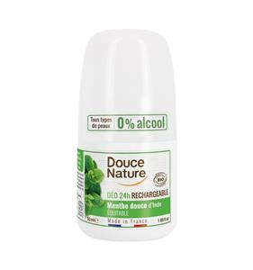 Douce Nature Deodorant roll on mint hervulbaar