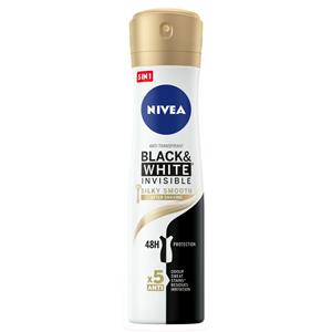 Nivea Deodorant black & white silky smooth spray