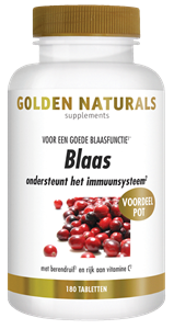 Golden Naturals Blaas Tabletten