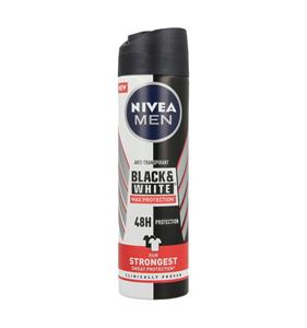 Nivea Men deodorant spray black & white max protection