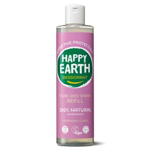 Happy Earth Pure deodorant spray lavender ylang refill