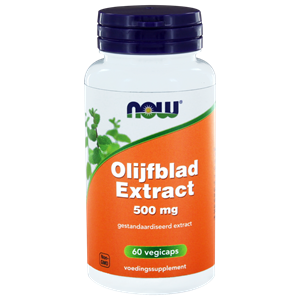 NOW Olijfblad Extract 500mg Tabletten