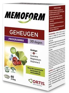 Ortis Memoform Geheugen Tabletten