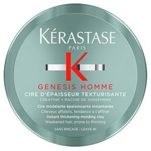 Kérastase Direct Verdikkende Vormgevende Klei Voor Verzwakt Haar  - Genesis Homme - Cire D'épaisseur Texturisante Direct Verdikkende Vormgevende Klei Voor Verzwakt H