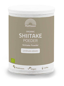 Mattisson HealthStyle Biologische Shiitake Poeder