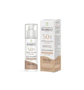 Laboratoires de Biarritz Suncare beige tinted face sunscreen SPF50