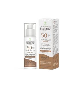 Laboratoires de Biarritz Suncare golden tinted face sunscreen SPF50