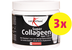 Lucovitaal Super collageen beauty poeder 165 gram