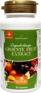 Hanoju Groente en fruit extract 400mg 90vc