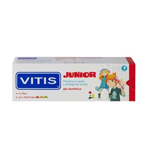 Vitis Junior Gel Tandpasta 6+ Jaar 75ml