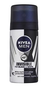 Mini for men deospray invisible back & white 48 x 35ml