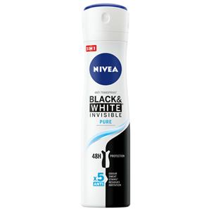 Nivea Deospray black & white invisible pure 150 ml