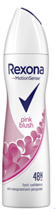 Rexona Anti-transparant deospray pink blush 150ml