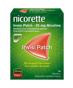 Nicorette Invisi Patch Pleisters 25mg