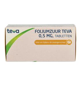 Foliumzuur 0.5 mg uad