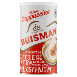 BUISMAN VerticalLine;  Classic Cappuccino 200g Aanbieding bij Jumbo