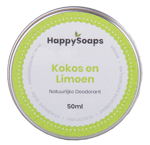 Happysoaps Deodorant coco lime 50gr