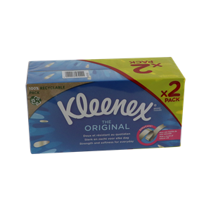 Kleenex tissues original duobox, 2x80st