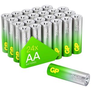 GP Batteries 1x24 GP Super Alkaline AA 1,5V Batterie Packs 03015AETA-B24