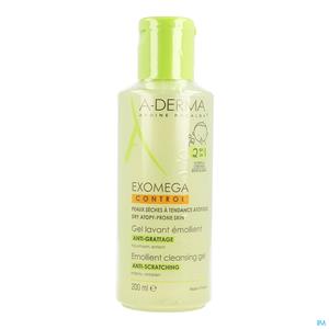 A-Derma Exomega Control Reinigingsgel 2in1 200ml
