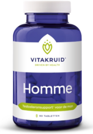 Vitakruid Homme testosteronsupport voor de man 90 90tabletten