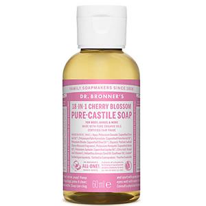 Dr Bronners Dr. Bronner's Cherry Blossom Vloeibare Zeep 60ml