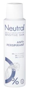 Neutral Deodorant spray anti-transpirant 150ml
