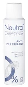 Neutral Deodorant spray anti-transpirant 150ml