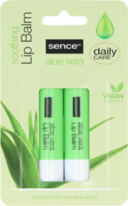 Lipbalsem aloë vera 2 stuks