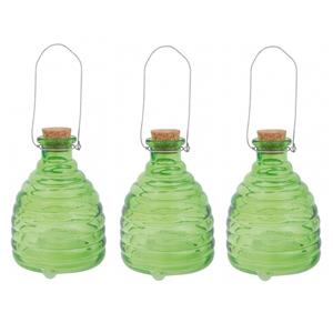 3x Wespenvanger groen 14 cm -