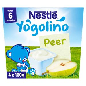 Nestlé Yogolino Peer baby toetje 6+